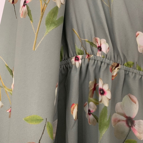 Pink martini Green Floral Romper - Picture 2 of 3